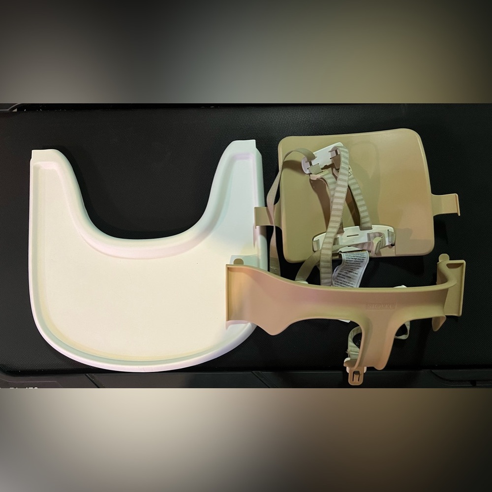 Tripp Trapp baby seat and tray